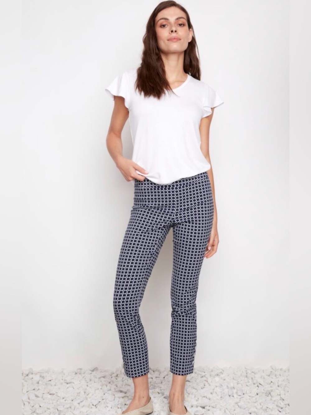 Up! COASTAL TECHNO BUTTON-VENT ANKLE PANT